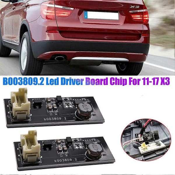 B003809.2 For X3 F25 10-17 2 Pcs Rear LED Tail Light Repair Replacement Board Tail Light LED Driver C