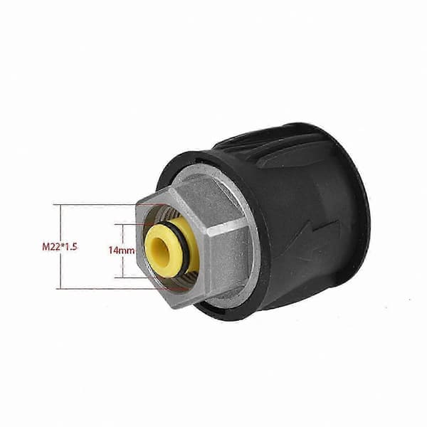 Rustfri Stål Dyseadapter med Hurtigkobling til Højtryksrenser Tilbehør K2-K7 Modeller