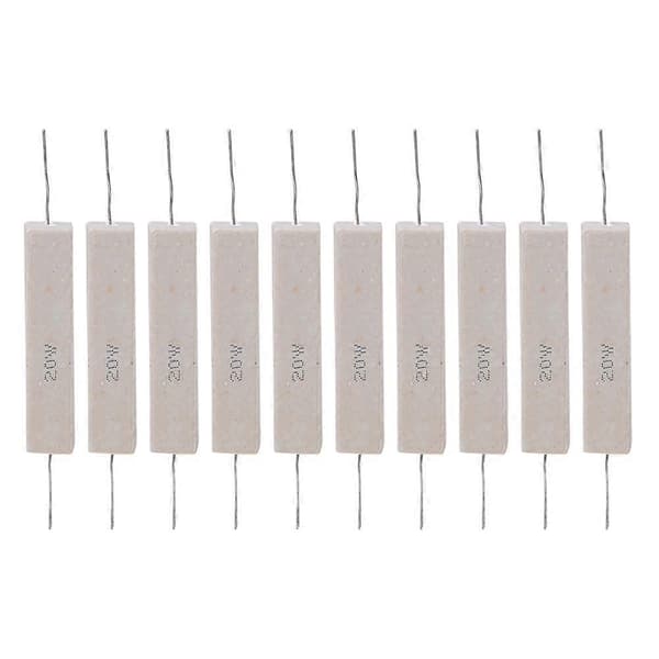 10 pcs Cement Resistor Power Resistor 5% High Accuracy for Printed Circuit Board 20W(3KR)