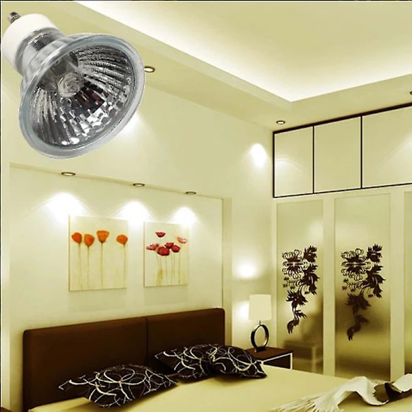 Super Bright GU 10+C 50W 220V-240V Halogenlampe Lyskilde