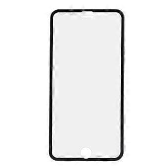 3D Blød Kant Fuld Dækning Telefon Hærdet Beskyttelsesfilm til iPhone6/7/8 Plus Sort HD