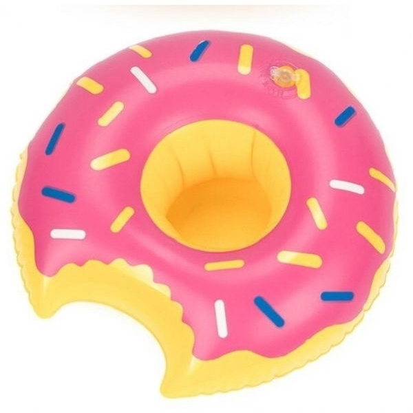 Oppustelig Kopholder - Jordbærdonut