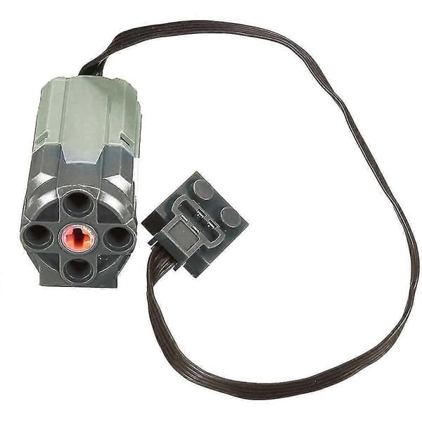 Byggkloss M-Motor 8883 Elektrisk til Power Functions Monteret grå gray