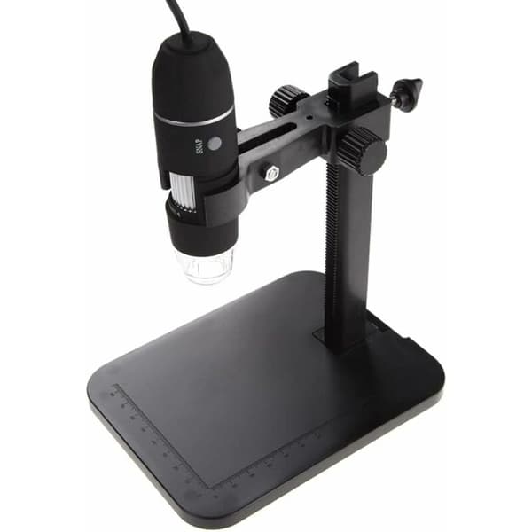 Professional USB Microscope USB Digital Microscope 1000X 8 LED 2MP Camera Magnification Zoom Borescope Electronic Microscope with Lifting Bracket