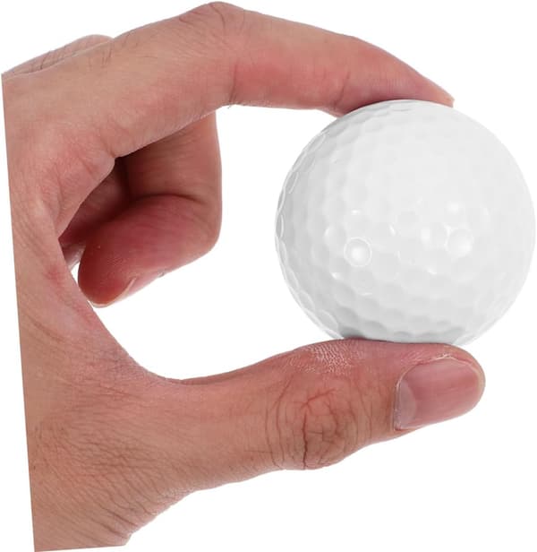 3 stk golfbolde bløde træningsbolde høj elasticitet langtidsholdbare til indendørs udendørs golf Praxis mænds kvinder -