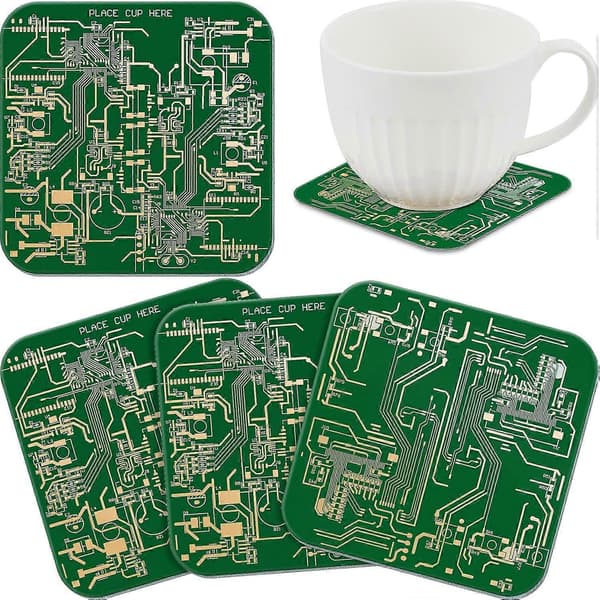 4 stk. printplade-underlag til drikkevarer PCB-underlag Immersion Gold printplade PCB-design (FMY)