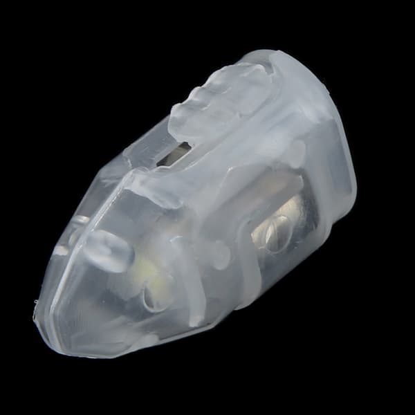 100 stk. innovative ballonglamper LED-lysende lampe for hjemmefest bryllupsdekorasjon fargerik blits