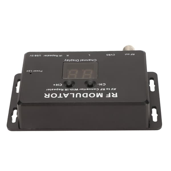 RF-modulator professionel PAL NTSC 21-kanals AV til RF-konverter til set-top-boks DVR DVD