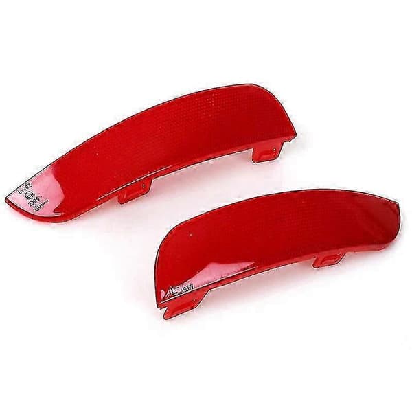 Red Rear Bumper Reflector Lamp Compatible with Volvo S40 V50 2008-2015-FA-