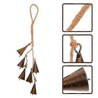 Witch Bell Door Handle Bell Decorative Wall Hanging Bell Decorative Bell Home Decor