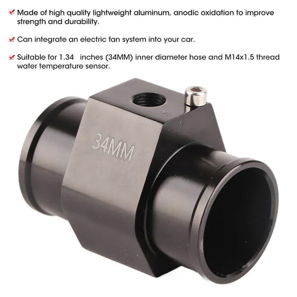 1,34 tommer M14x1,5 vandslange kølevæsketemperatursensoradapter
