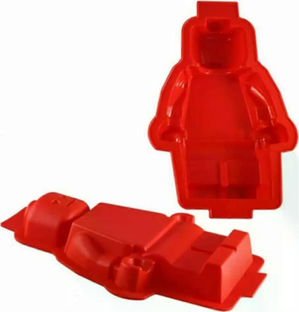 GKA XXL 3D silikone bageform robot silikone bageform 30 cm fondantform