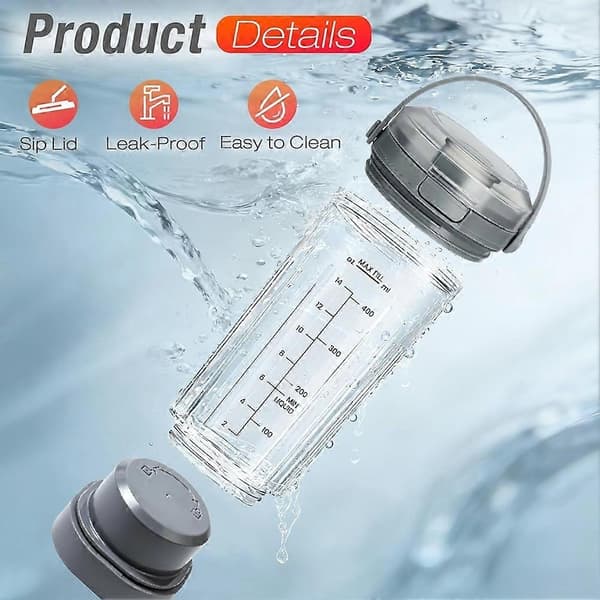 Ersättningsbladskydd och lockkit för Ninja Blast bärbar mixer BC100/BC151 läckagesäker och diskmaskinssäker B Blå Blue
