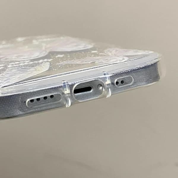 Sødt sommerfuglemønster iPhone-etui, velegnet til piger, ridsefast og stødsikkert, blåt, til iPhone 12 Blå iPhone 12 Blue iPhone 12