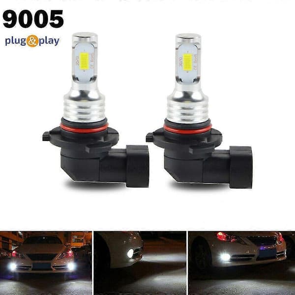 2X 9005 HB3 LED Headlight Kit HB3 80W 8000LM High Low Beam 6000K White Bulb