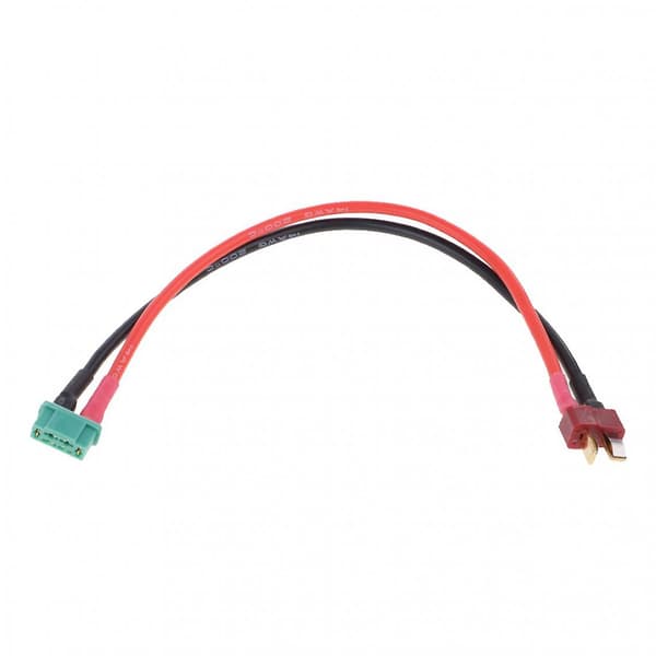 T-stik Han til Deans til Han MPX Adapter Silikonekabel 14AWG