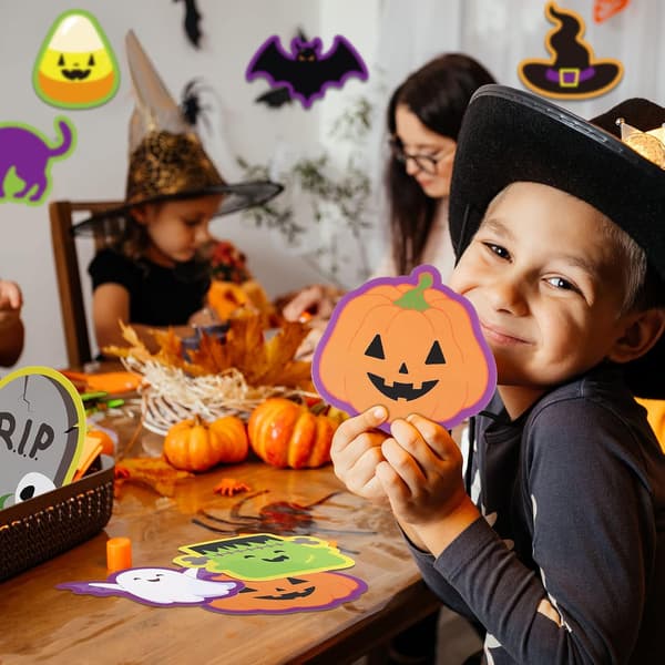 45 delar Halloween-utskärningar för anslagstavla -