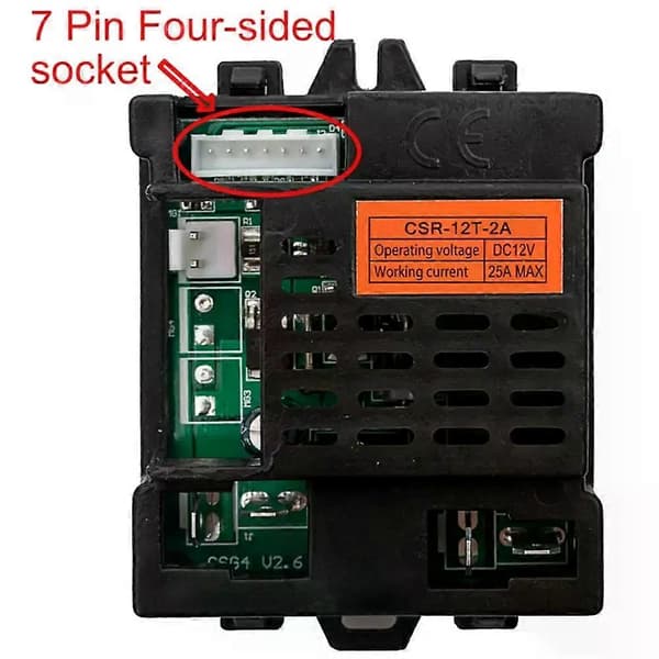 CSR-12T-2A 12V Receiver Control Box for Children's Electric Vehicles Practical Car Accessories Superior Quality [DB]