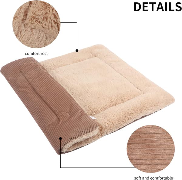 Koiranpatja, lemmikkipatja, koiranpeitto (M(75 X 55CM), Wick Khaki)