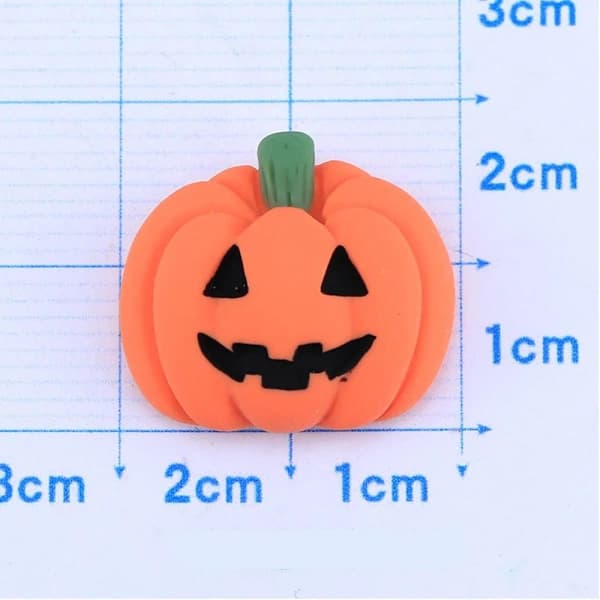20 stk. Halloween Græskar Figurer 3D Resin Flad GRÆSKAR MONSTER græskar monster
