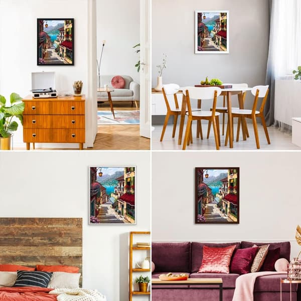Diamantmalingssæt til voksne Begyndere DIY 5D Landskab Diamantkunst
