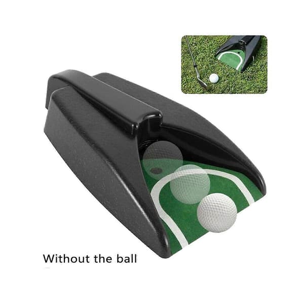 Golf Returner Automatisk Træningsværktøj Golf Putting Cup Practice Putter Sæt Bold Retur Enhed Machi