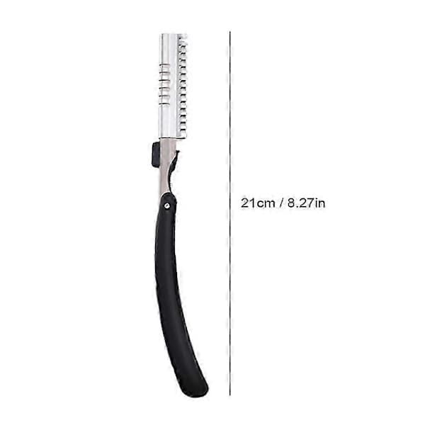 2025 Seneste Model Barberkniv til Skægpleje Lige Foldeknive