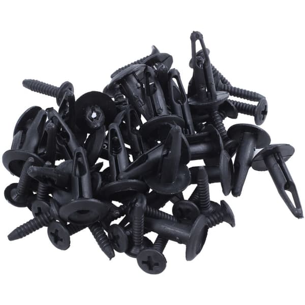 6,3 mm reiän muovikiinnitysruuvit 30 kpl