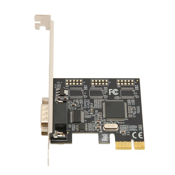PCIe X1 RS232 seriel adapterkort Enkeltport PCI Express til RS232-konverteringsadapter til Windows til Linux til DOS