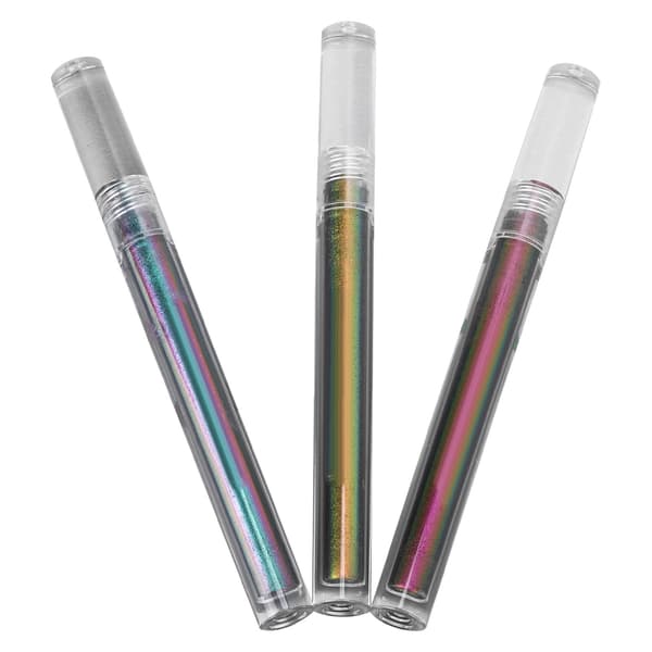 3 Pcs Liquid Eyeshadow Quick-Drying Water-Based Dazzling Glitter Color-Changing Liquid Eyeshadow Gift Box Set 3ml