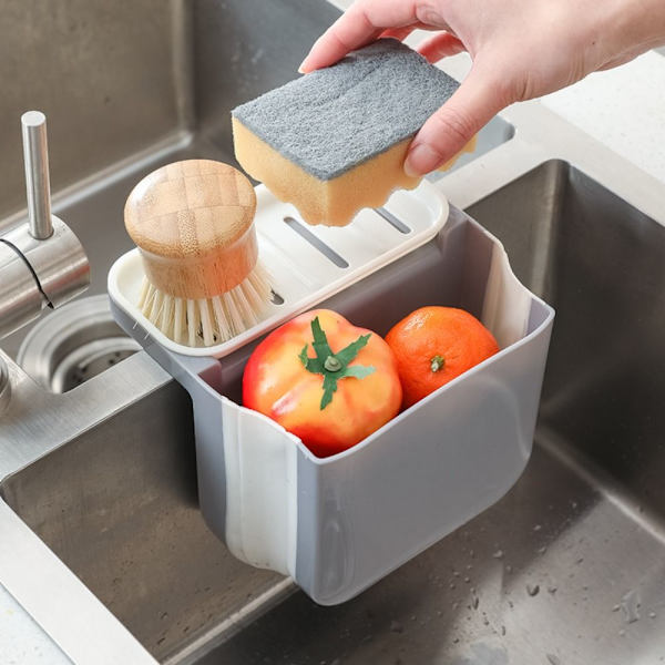 Vask Affaldsspand Vask Si Kurv GRÅ Grey