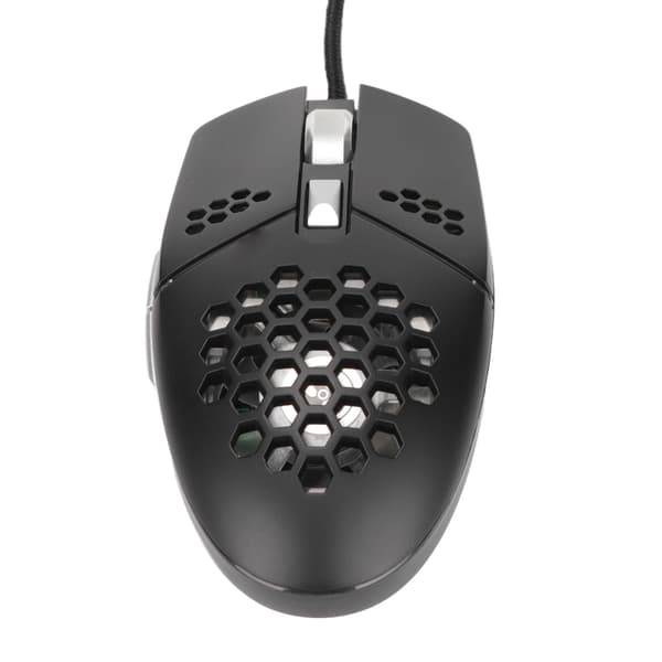 Gaming Wired Mouse 6 DPI Levels RGB 8000DPI Ergonomic Black Gaming Mouse for Desktops Laptops