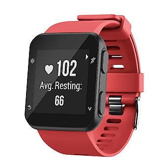 Silikonarmband för Garmin Forerunner 35 (Röd)