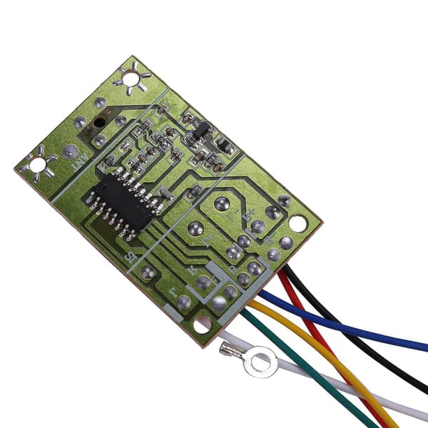 1 Set 4ch 40mhz Remote Transmitter & Receiver Board With Antenna For Diy Rc Car Robot Remote Control