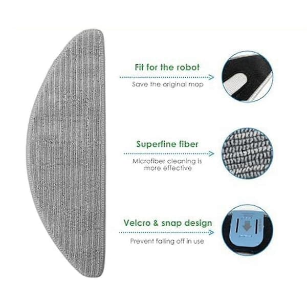 Erstatningsmoppeklude til iRobot Roomba Combo I5, I5+, J5, J5+ Støvsuger Reservedele