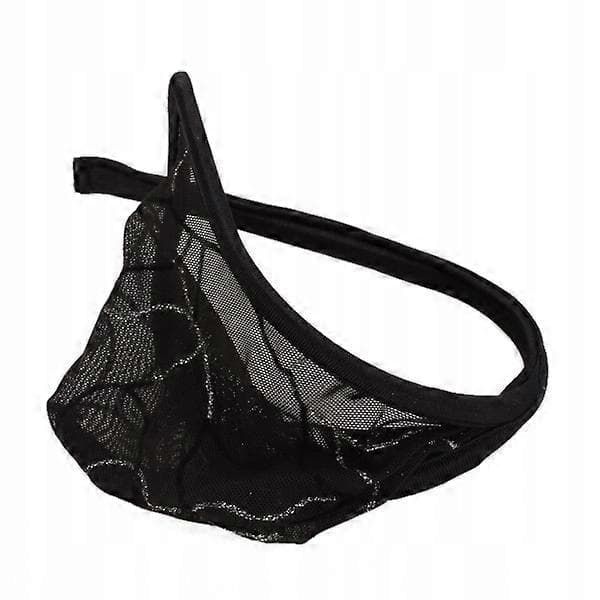 Heart-shaped net for men with silver stripes, invisible black transparent universal transparent universal