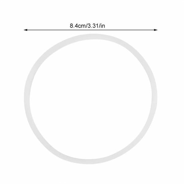3/6 st nya ersättningstätningar gummipackningsring för Magic Bullet Flat/Cross Blade (6 st)