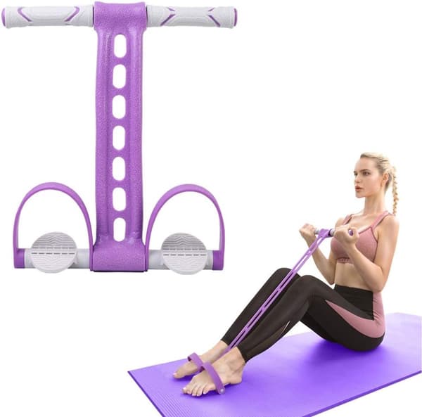 Elastic Ab Trainer - Fitness Resistance Bands - Abdominal Trainer - Ab Roller - Ab Wheel