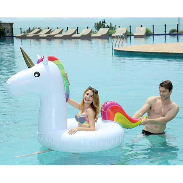 Inflatable Cartoon Pool Float Swim Ring PVC Inflatable Pool Toys