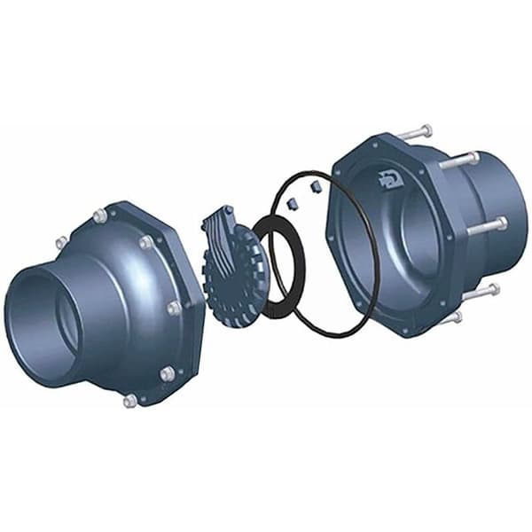 Afløbsventil kontraventil PVC vand kontraventil indvendig diameter 40mm, DN32 (Indvendig diameter 40mm)