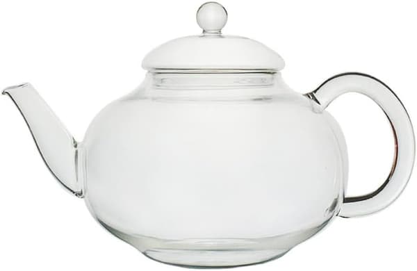Tekande Glas Tekande Kaffekande, Kedel til løs med låg, 43Oz, 1300ML -