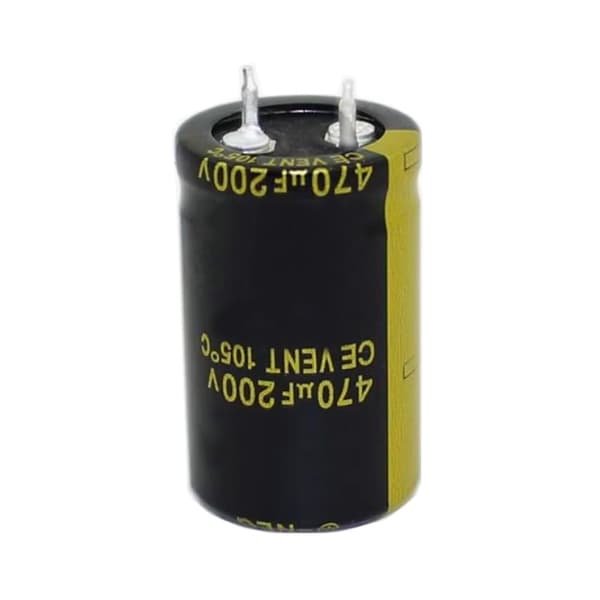 10 stk. 220V 470uF 22x35mm 2-benet lodde-snap-in terminal elektrolytkondensator