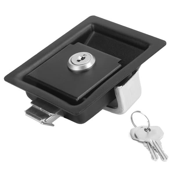 Caravan Door Lock with 2 Keys Universal for RVs, Electrical Cabinets, Car Toolbox