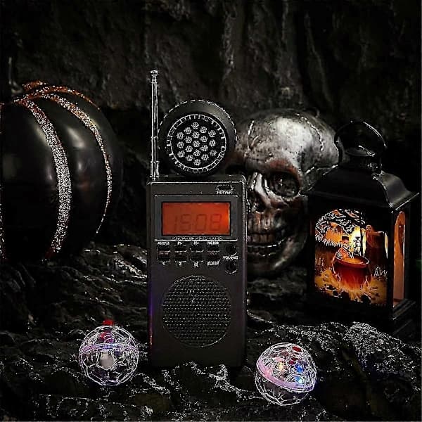 4 st Spirit Box Utrustningskit, med 2 LED Kattbollar 1 Spirit Box Högtalare Paranormal Utrustningskit för