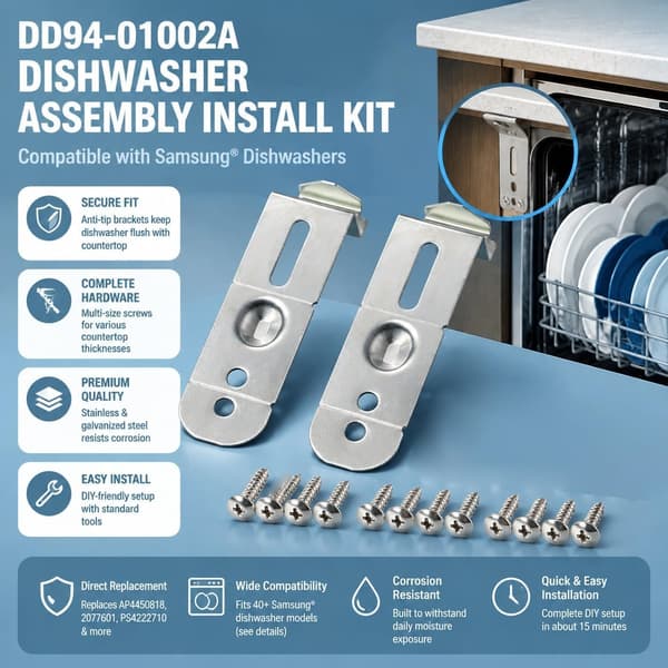 DD94-01002A Oppvaskmaskin Monteringssett -