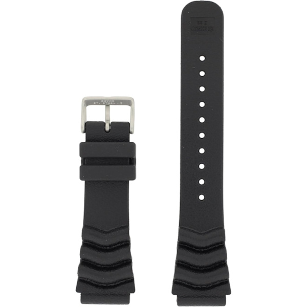 Rubber Curved Line Strap 22mm Diver Model and Spring Bar