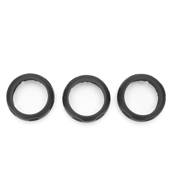 3 Pcs Air Conditioning Switch Knob Covers Rings Replacement for Land Rover Discovery 4/Sport