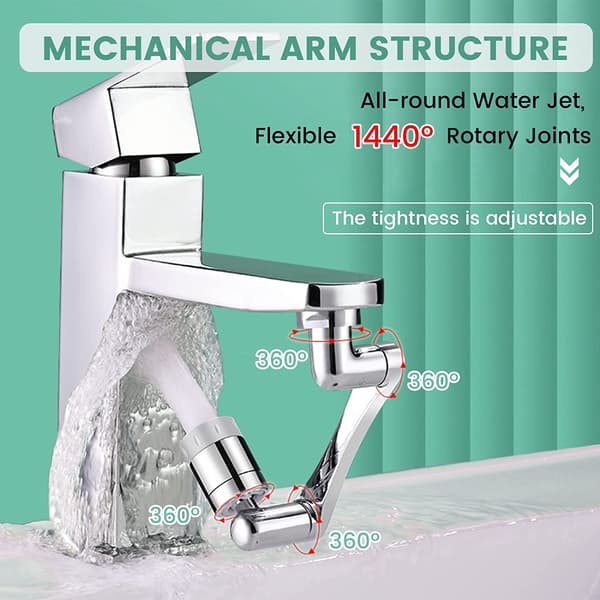 Sink Shower Faucet 1080° Rotatable Faucet