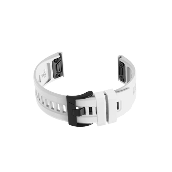 Silikone Urrem til Garmin Fenix 7x Hvid
