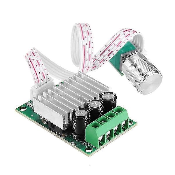 DC 12V til 24V 10A Høy PWM DC Motorhastighetsregulator Reguler hastighet, temperatur og dimming (a)